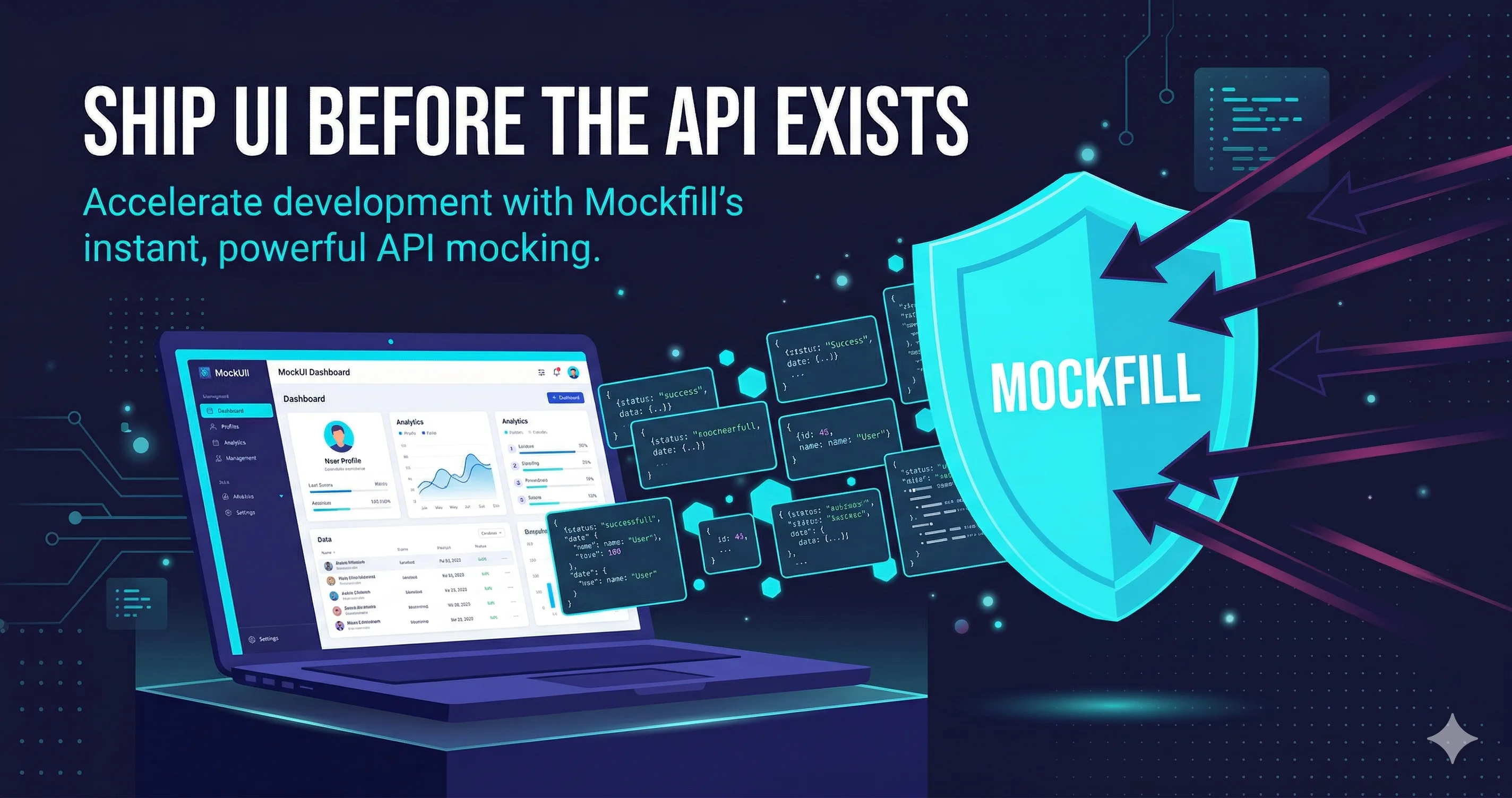 Ship UI Before the API Exists: Browser-Native Mocking with Mockfill cover image